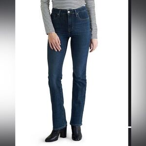 Levi's Women's Boot Cut Jeans - Dark Blue